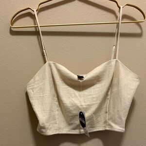 Forever 21 Cream Camisole Top